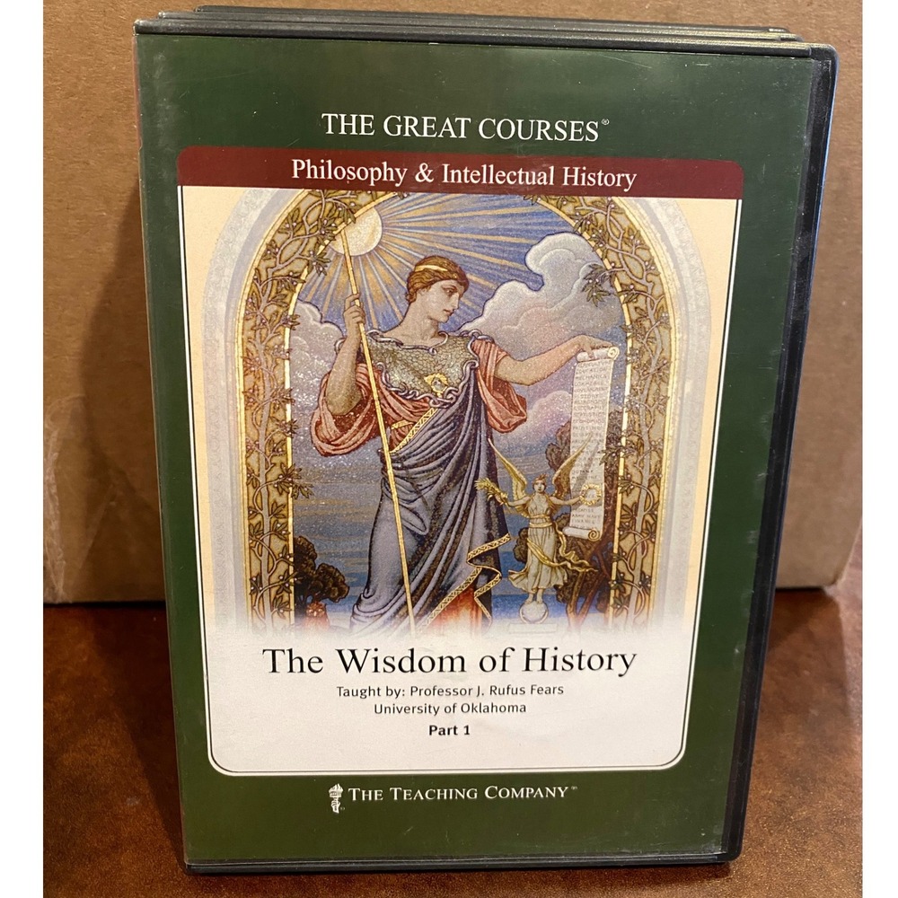 The Great Courses The Wisdom of History Audio CD Set Parts 1-3 Professor Fears